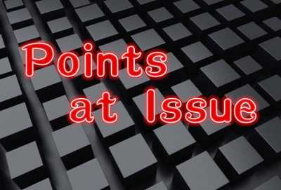 Points at Issue