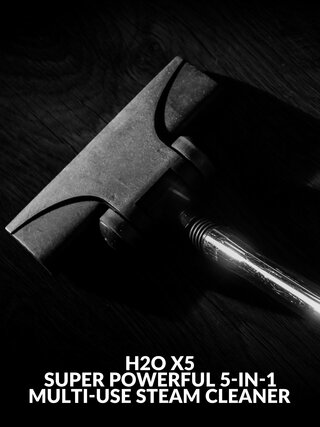 H2O X5 - Super Powerful 5-In-1 Multi-Use Steam Cleaner