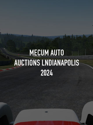 Mecum Auto Auctions lndianapolis 2024