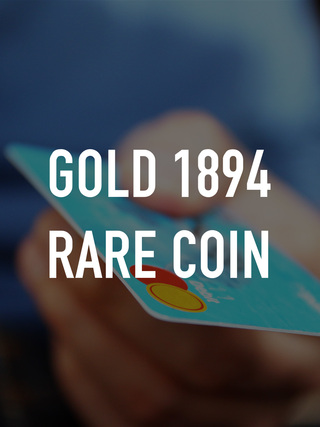 Gold 1894 Rare Coin